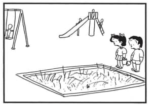 【無料漫画】かりあげクン(1552回)毎日配信!「作務衣」「砂漠化」街中で目立たないための奇策/植田まさし 6