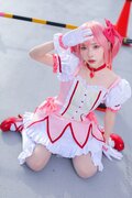『魔法少女まどか☆マギカ』鹿目まどか姿で注目集める、コスプレイヤー・緩苺さん、コスプレは「カメラを向けられることが楽しい」の画像003
