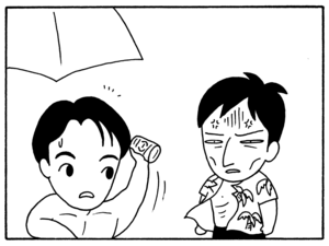 【無料漫画】毎日配信！少年アシベ（117）「ライフワーク」森下裕美／キュートなゴマフアザラシの“ゴマちゃん”をめぐる名作ギャグ4コマ 7