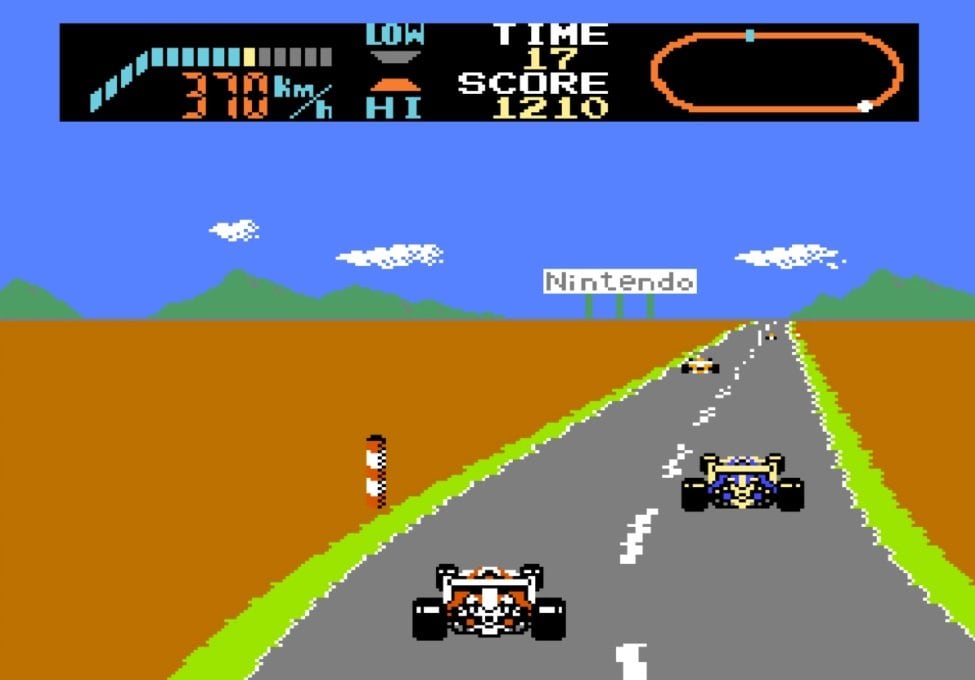 『ハイウェイスター』に『ファミリーサーキット』、『F1レース』も…ファミコンでも圧倒的なスピード感を味わえた「レースゲーム」の名作たちの画像008