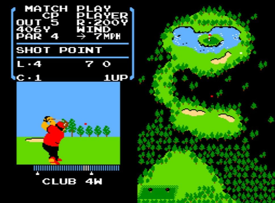 風を読み、芝を把握する…ファミコン初期の名作『ゴルフ』が昭和のおじさんを熱狂させたワケの画像005