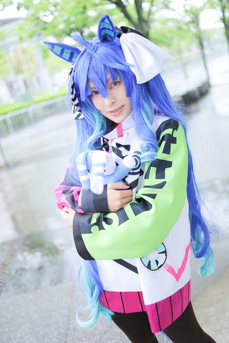 ウマ娘・ツインターボに変身『ニコニコ超会議2022』ウイッグもぬいぐるみも手作り！コスプレイヤー・塔矢晃さんに聞いたコスプレへのこだわりの画像002