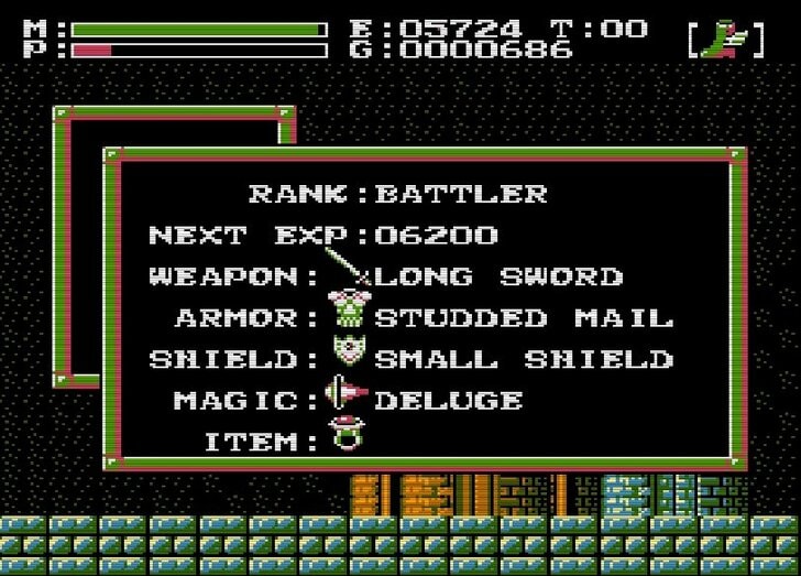 日本ファルコムの傑作『ザナドゥ』を大幅改変したファミコンソフト『ファザナドゥ』の評価は正当だったのか!?の画像005