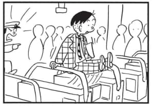 【無料漫画】かりあげクン（1601回）毎日配信！「山」「平行棒」山の空気よりうまいのは…／植田まさし 8