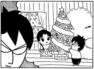 【無料漫画】毎日配信！少年アシベ（178）皆で楽しいクリスマス「夢のパーティー」キュートな“ゴマちゃん”をめぐる名作4コマ／森下裕美 19