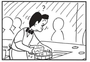 【無料漫画】かりあげクン(1699回)毎日配信!「ダーツ」「冷蔵庫」ダーツが下手だったのでアドバイス/植田まさし 3