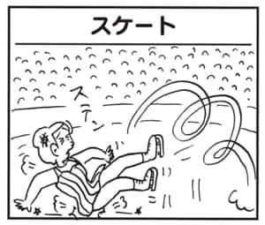 【無料漫画】かりあげクン（1878回）毎日2回配信！「スケート」上達のためのアドバイス／植田まさし 1