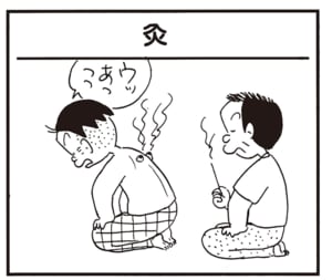 ウッあつつつ