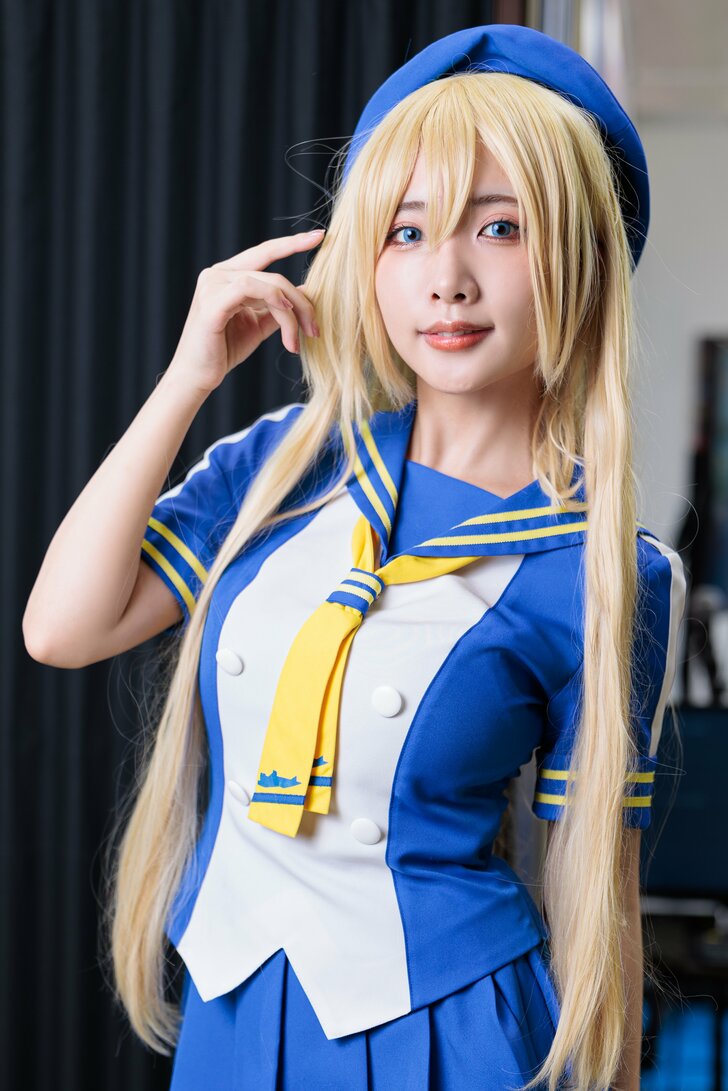 人気ストリーマー・yunocy、ボートレース多摩川キャラ「静波まつり」コスプレでコミケに登場の画像